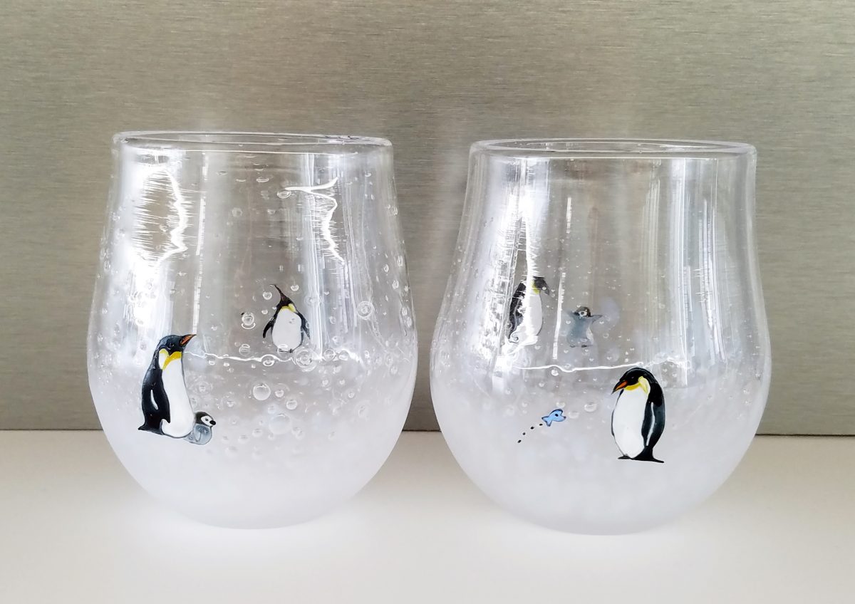 氷河グラス(ペンギン)
