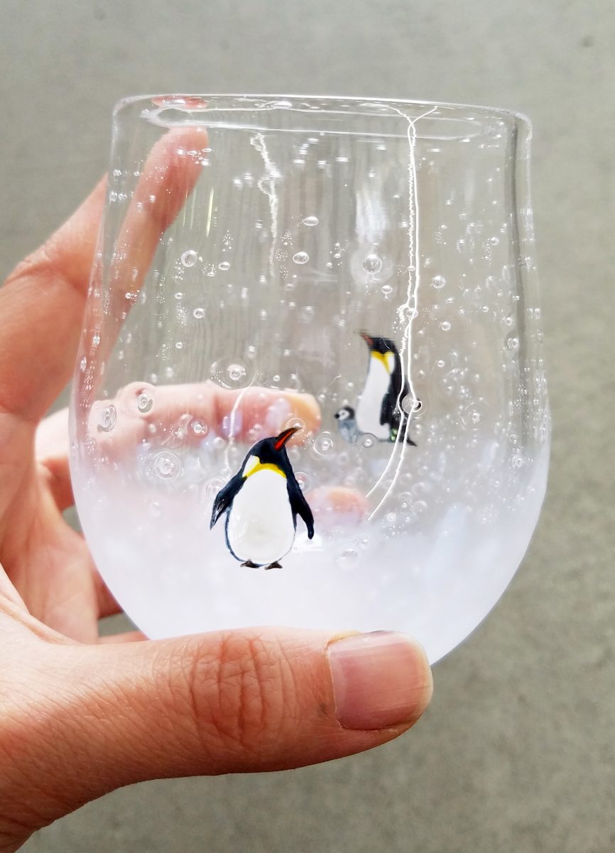 氷河グラス(ペンギン)