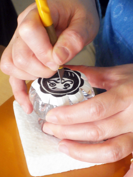 ガラススタンプ